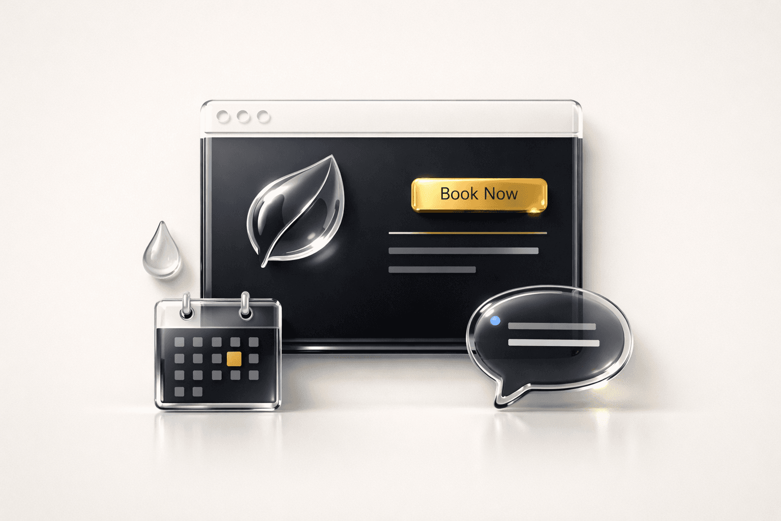 Сайт салона красоты + онлайн-запись